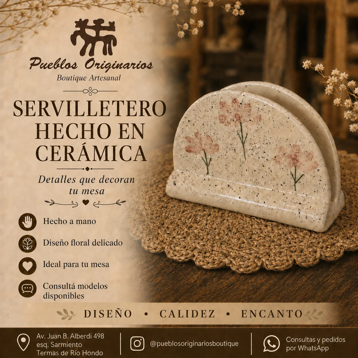 Piezas de Cerámica Artesanal