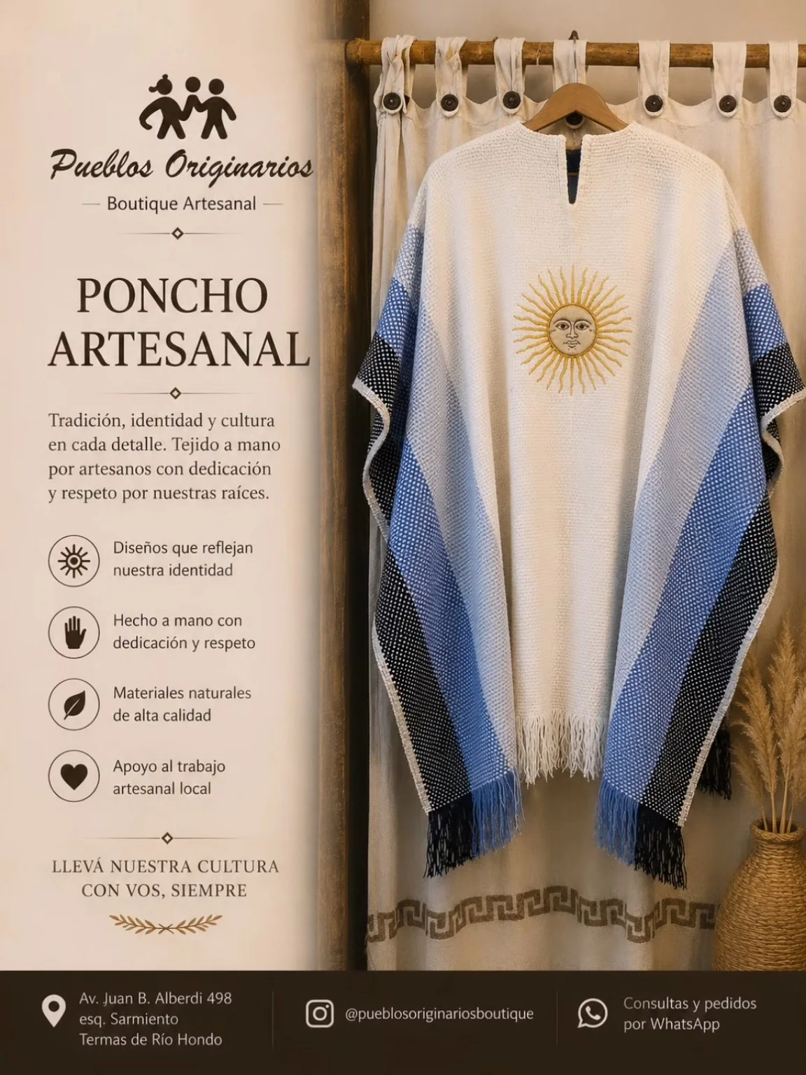 Poncho Sol Argentino